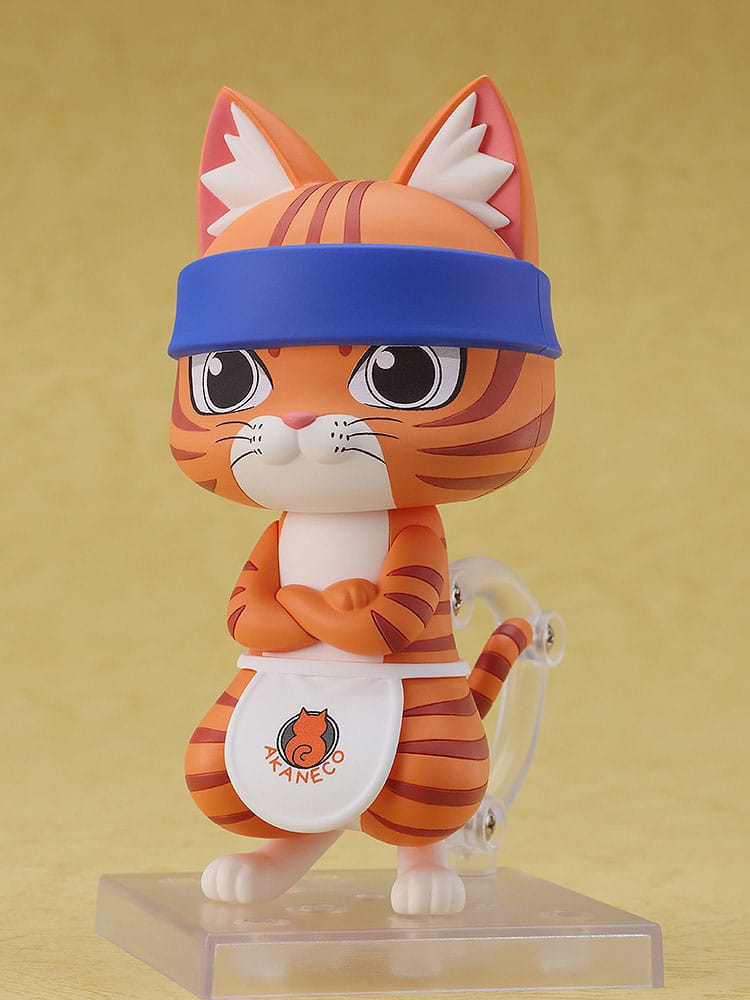 Red Cat Ramen Nendoroid Bunzo 10 cm Action Figure