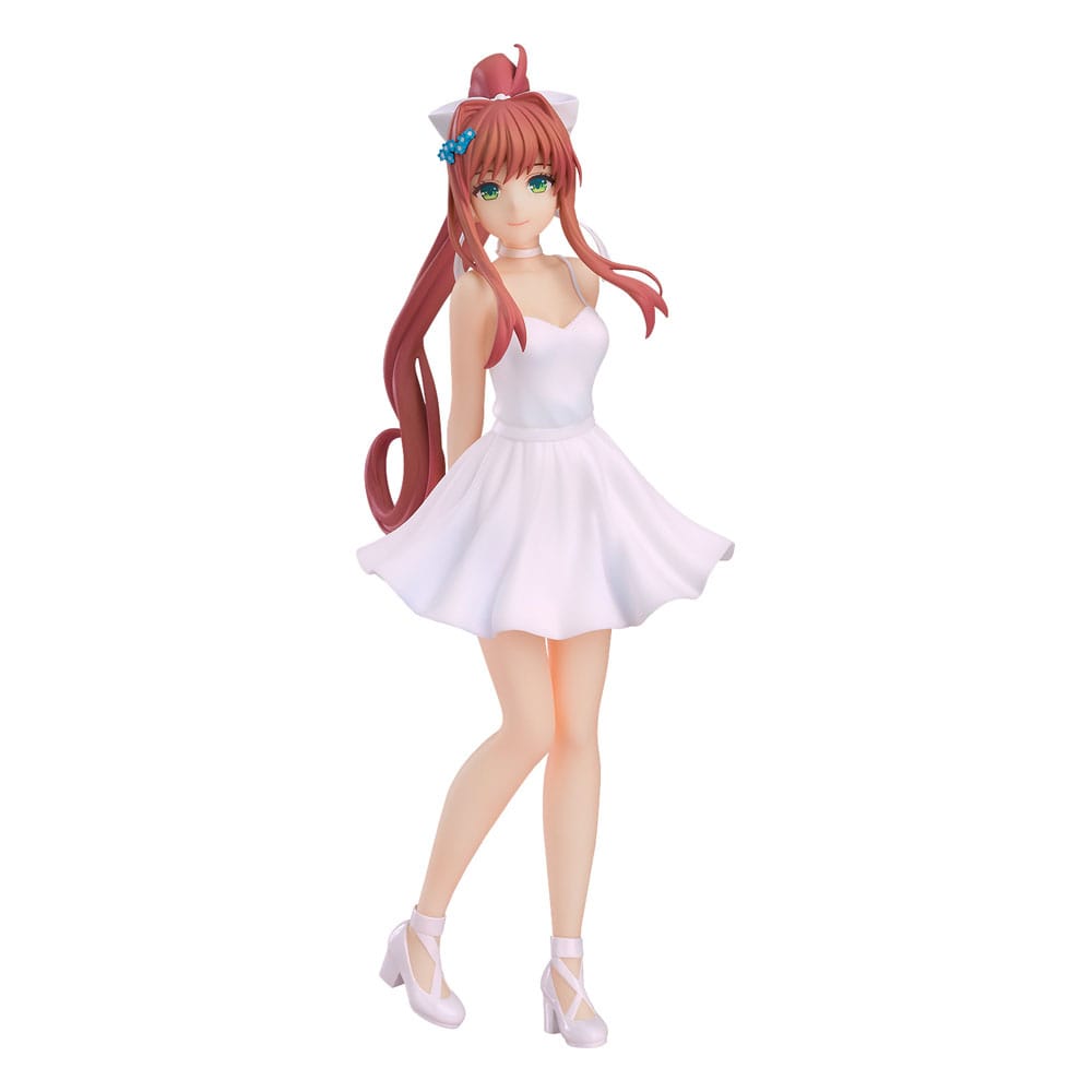 Doki Doki Literature Club! Pop Up Parade Monika: White Dress Ver. 18 cm PVC Statue