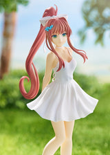 Doki Doki Literature Club! Pop Up Parade Monika: White Dress Ver. 18 cm PVC Statue