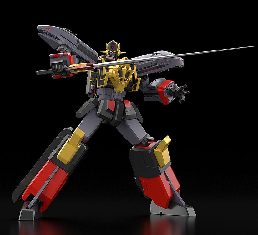 The Brave Express Might Gaine The Gattai Black Might Gaine 26 cm Action Figure