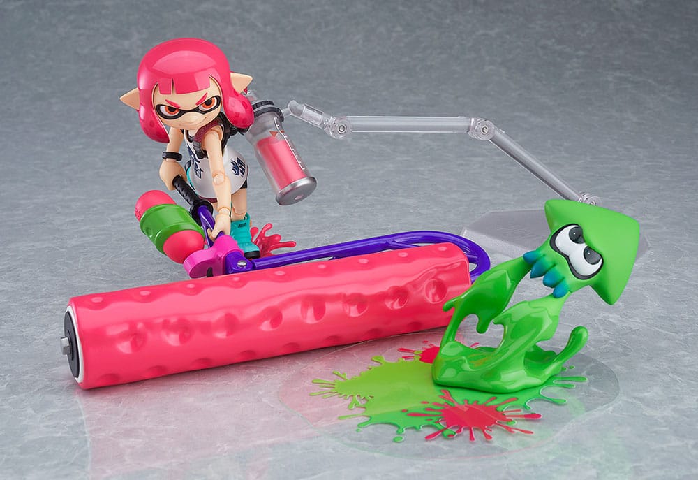 Splatoon/Splatoon 2 Figma Splatoon Girl DX Edition 10 cm Action Figure