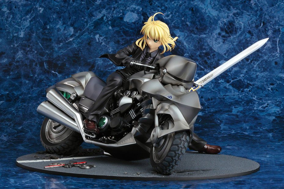 Fate/Zero Saber & Saber Motored Cuirassier (re-run) 16 cm 1/8 Statue