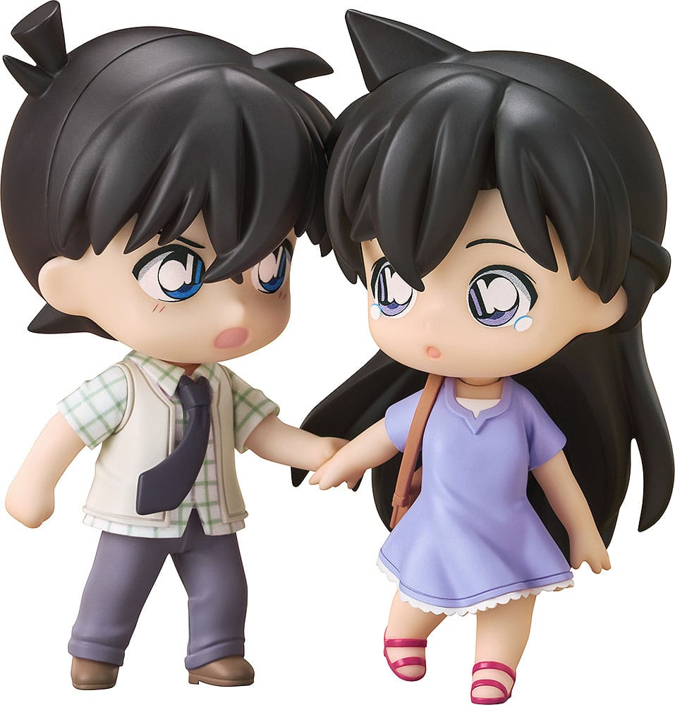 Detective Conan Qset Shinichi Kudo & Ran Mori 8 cm Mini-Figure 2-Pack