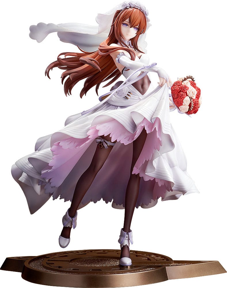 Steins Gate Kurisu Makise: Wedding Dress Ver. 26cm 1/7 Scale PVC Statue