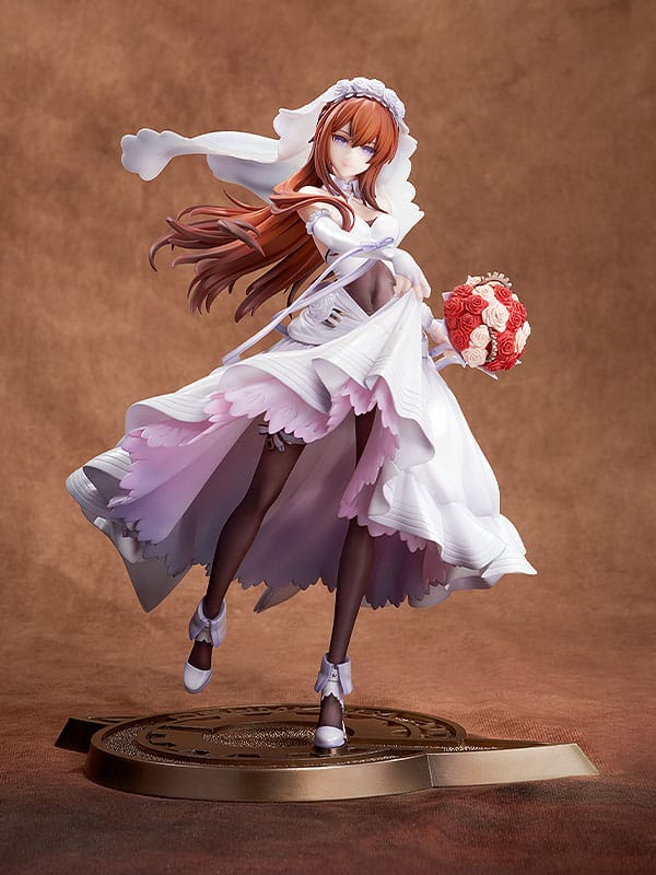 Steins Gate Kurisu Makise: Wedding Dress Ver. 26cm 1/7 Scale PVC Statue