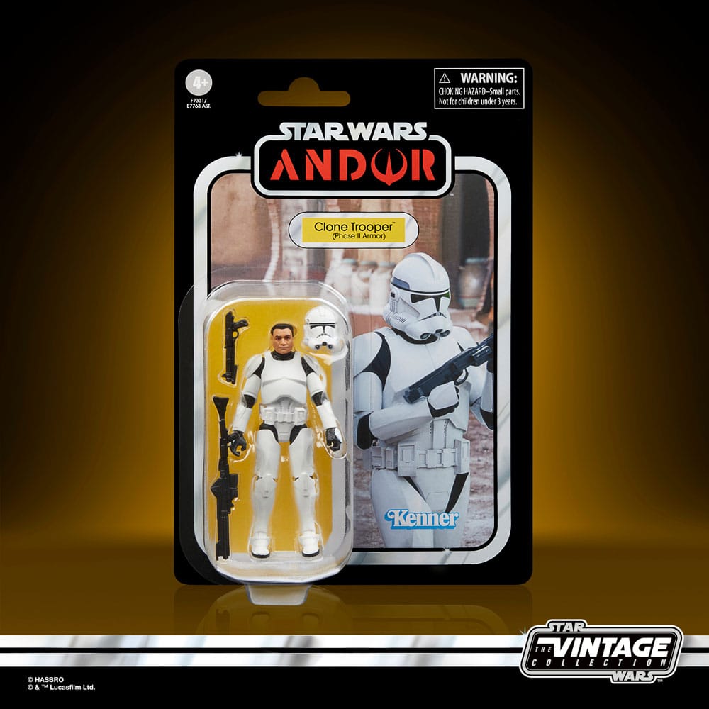 Star Wars: Andor Vintage Collection Clone Trooper (Phase II Armor) 10cm Action Figure