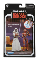 Star Wars: Galaxy of Heroes Vintage Collection Jedi Knight Revan & HK-47 10cm Action Figure 2-Pack