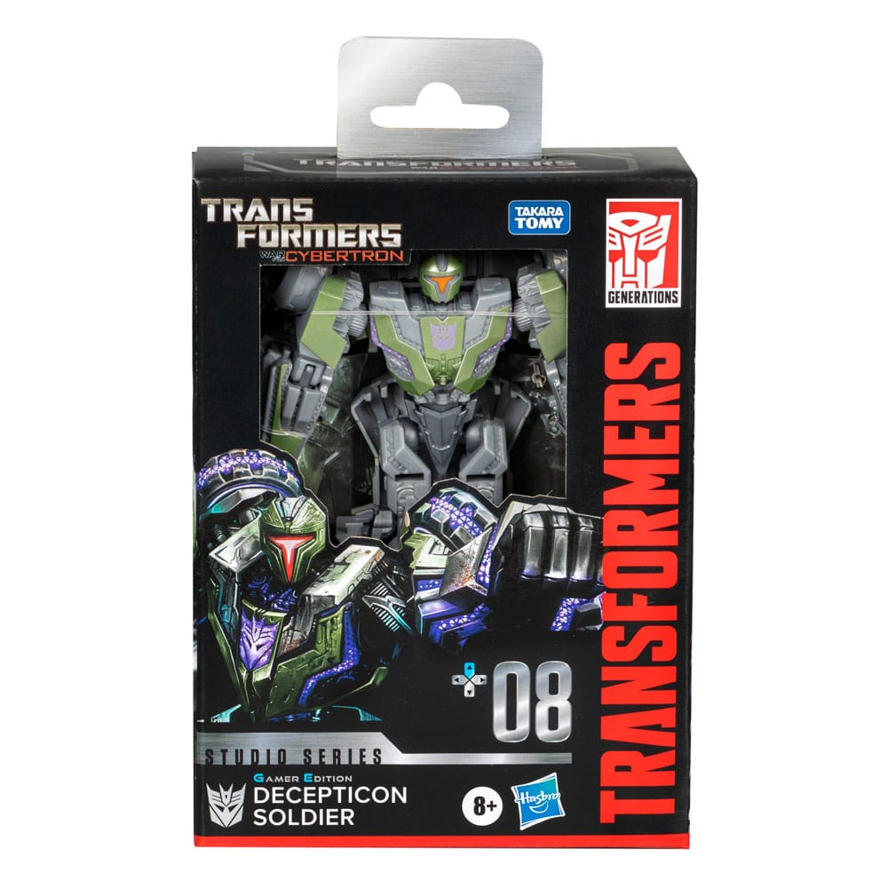 Transformers: War for Cybertron Studio Series Gamer Edition Decepticon Soldier 11 cm Deluxe Class Action Figure