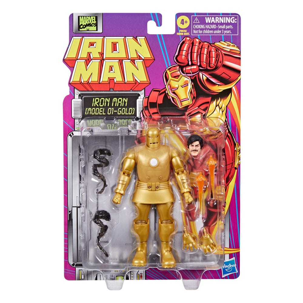 Marvel Legends Iron Man (Model 01-Gold) Action Figure