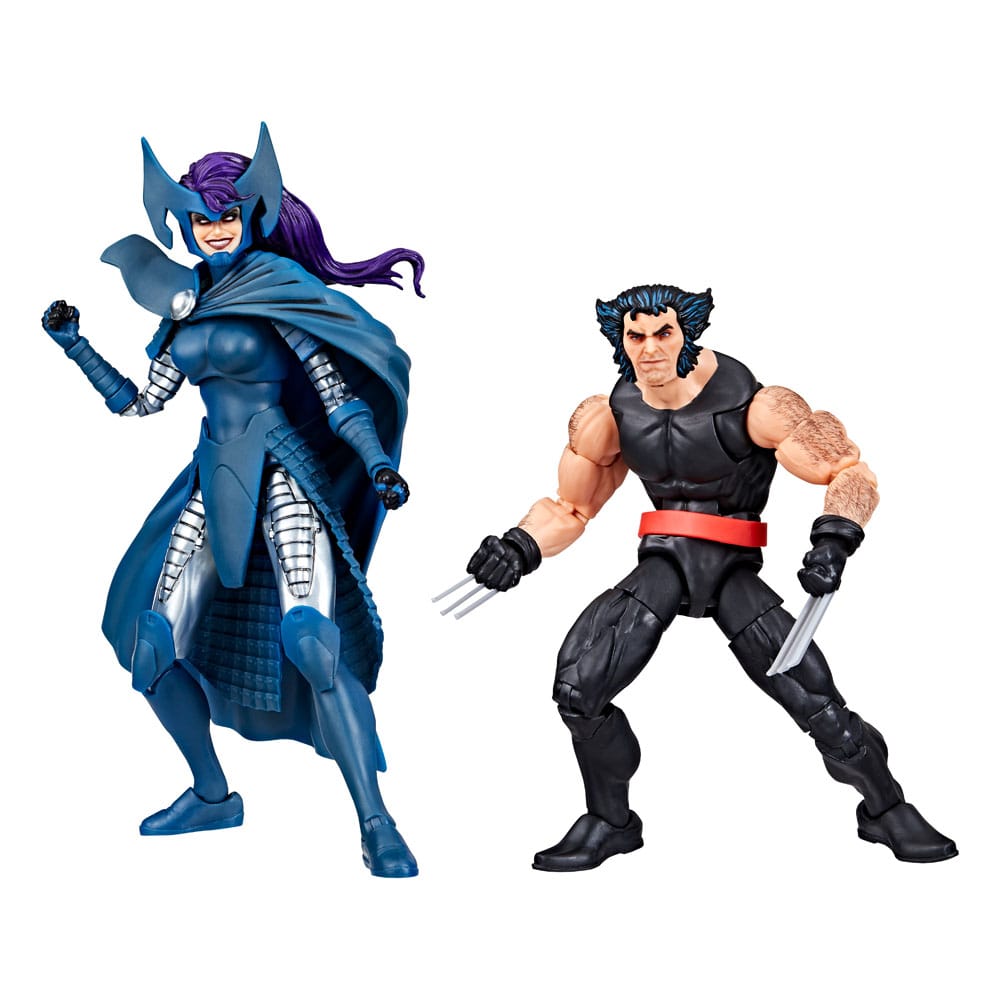 Marvel Legends Wolverine 50th Anniversary Wolverine & Psylocke 15cm Action Figure 2-Pack