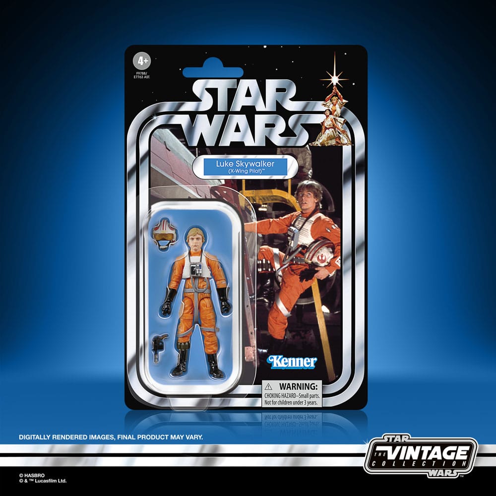 Star Wars Episode IV Luke Skywalker (X-Wing Pilot) 10cm Vintage Collection Action Figure