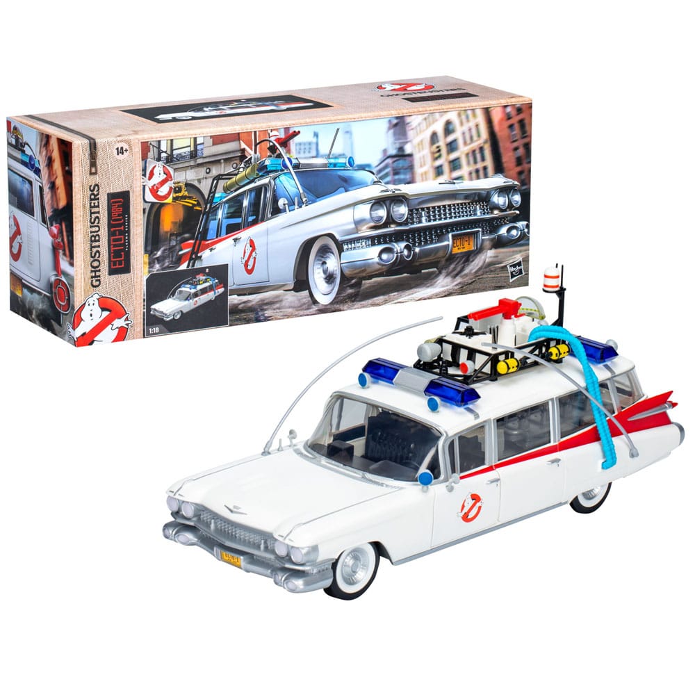 Ghostbusters Plasma Series Ecto-1 (1984) 1/18 Vehicle