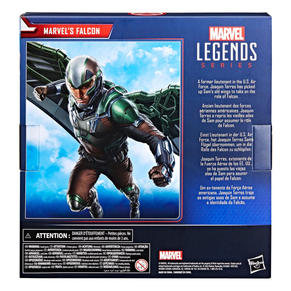 Marvel Legends Captain America Brave New World Falcon 15 cm Action Figure