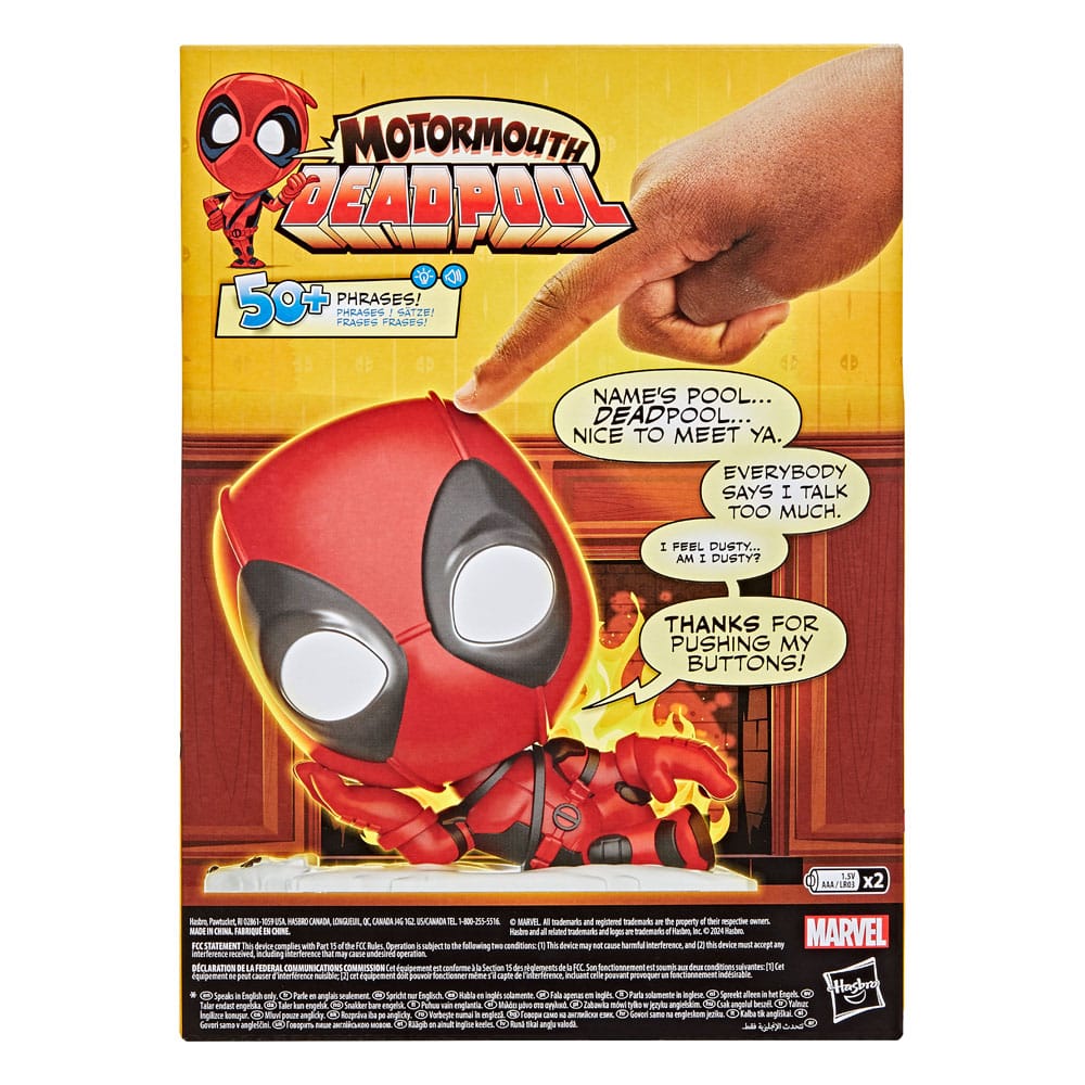 Marvel Motormouth Deadpool 13 cm Electronic Figure