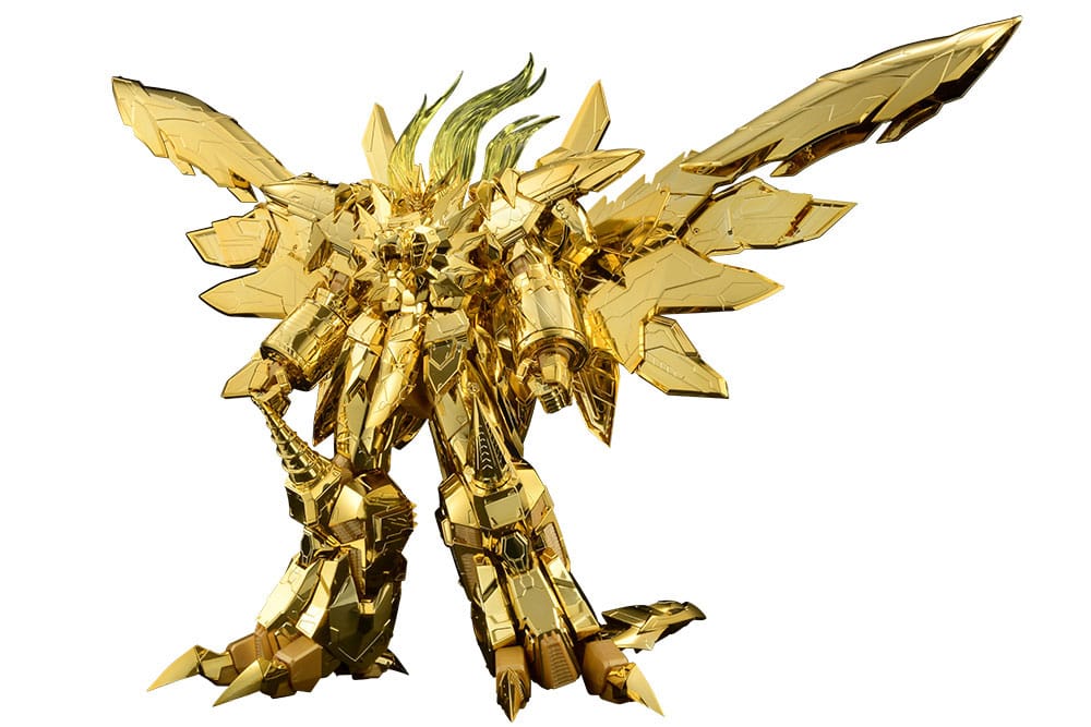 The King of Braves GaoGaiGar Amakunitech Genesic Gaogaigar The Golden Destroyer 18 cm Plastic Model Kit