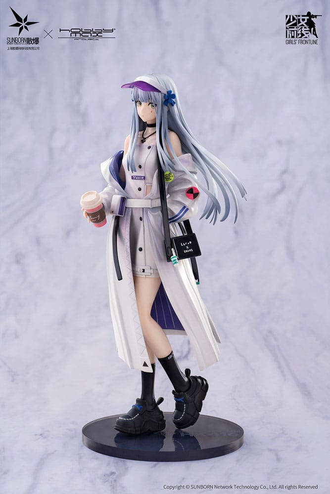 Girls Frontline 416 White Negroni 25cm 1/7 Scale PVC Statue