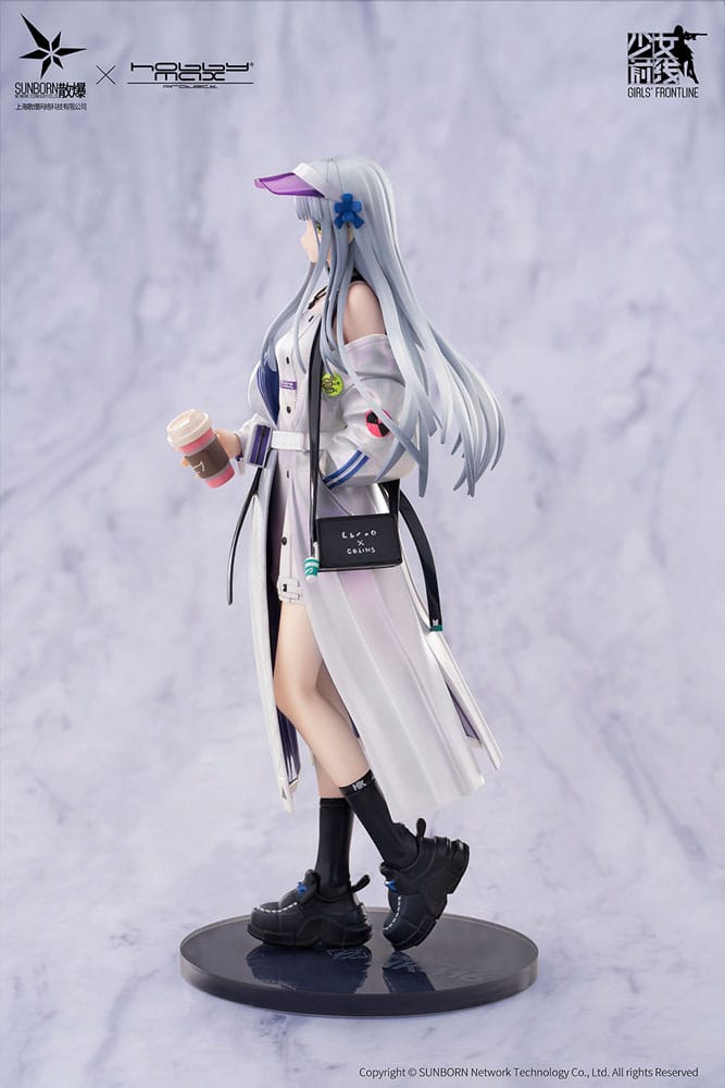 Girls Frontline 416 White Negroni 25cm 1/7 Scale PVC Statue