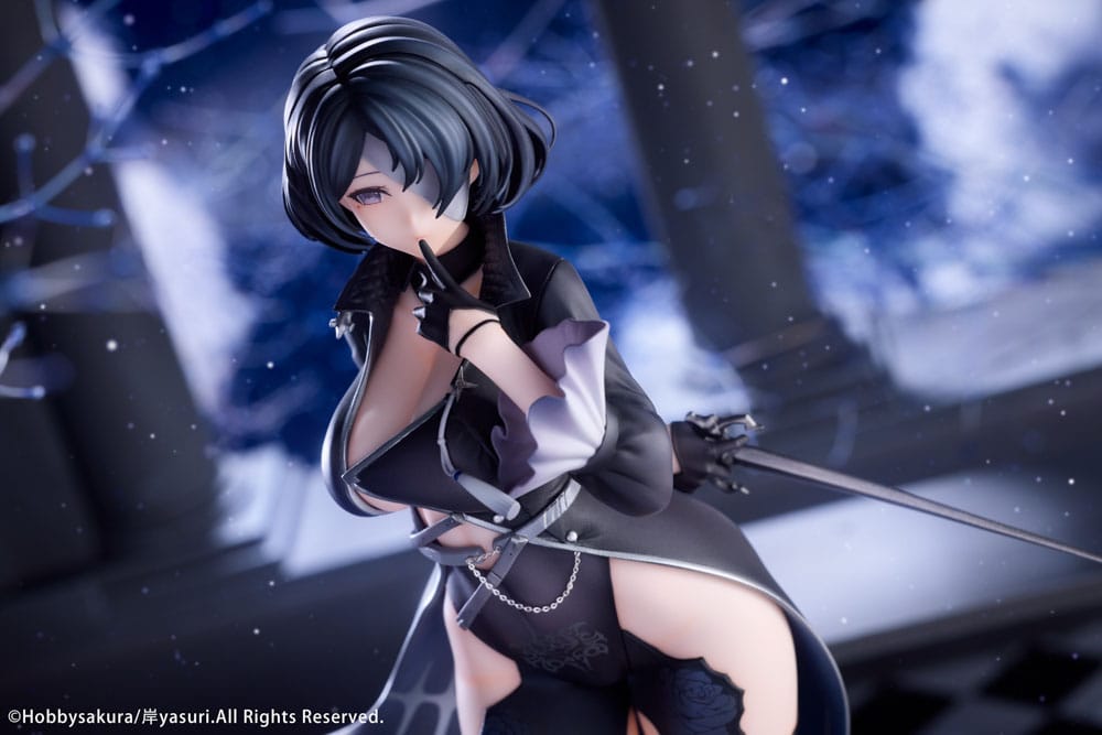 Original Illustration Nevaostro Illustrated by Kishi Yasuri Limited Edition 25cm 1/7 Scale PVC Statue