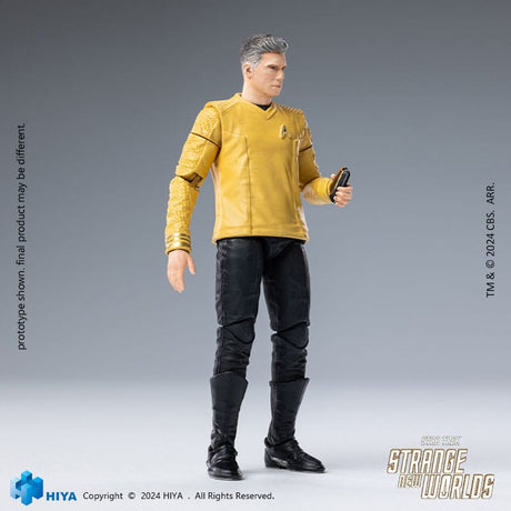 Star Trek Strange New Worlds Exquisite Mini Series Pike 11 cm 1/8 Action Figure