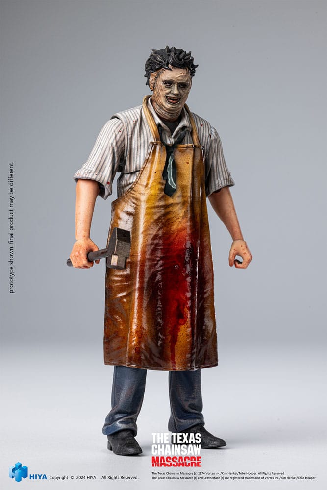 Texas Chainsaw Massacre (1974) Exquisite Killing Mask 11 cm 1/18 Mini Action Figure