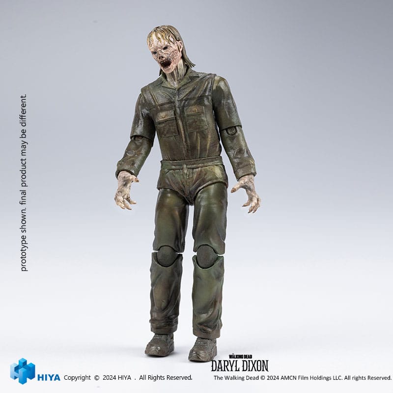 The Walking Dead Daryl Dixon Dark Eyes Walker 11 cm 1/8 Exquisite Mini Action Figure