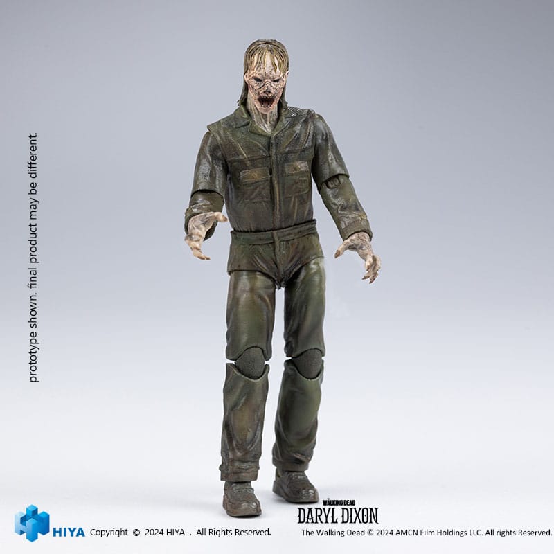 The Walking Dead Daryl Dixon Dark Eyes Walker 11 cm 1/8 Exquisite Mini Action Figure