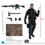 The Walking Dead The Ones Who Lived Daryl Dixon Dark Eyes Walker 11 cm 1/18 Exquisite Mini Action Figure