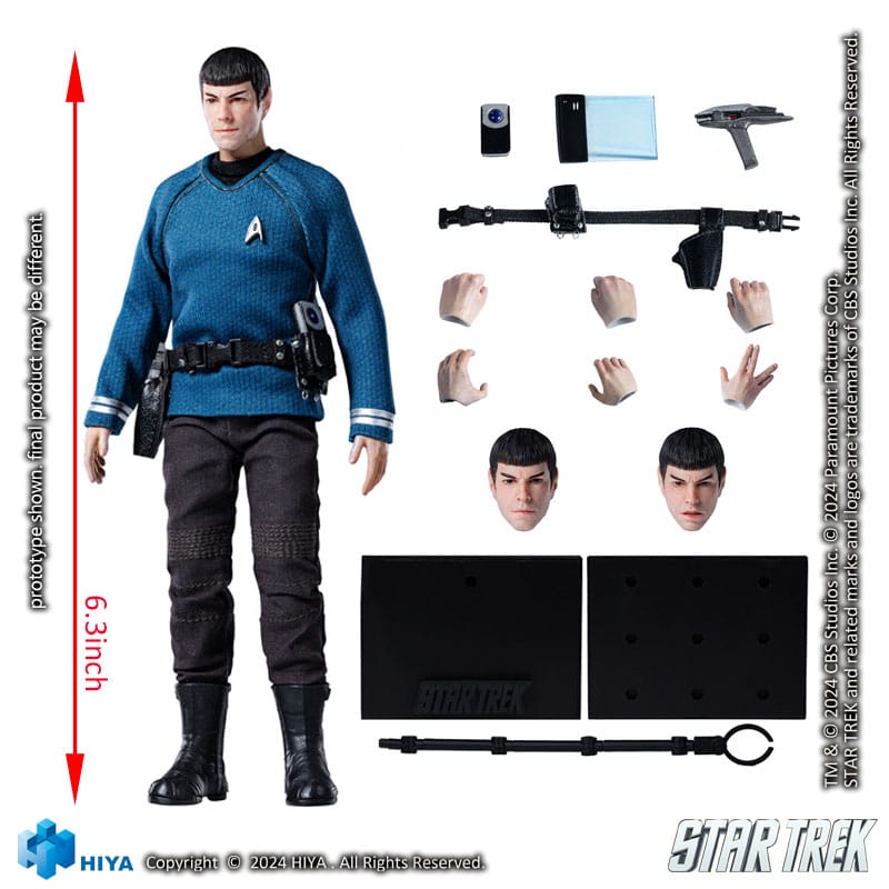 Star Trek 2009 Spock Exquisite Super Series 16 cm 1/12 Action Figure