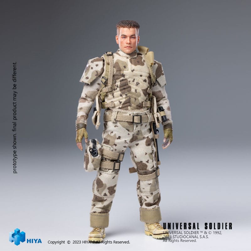 Universal Soldier Luc Deveraux 16cm 1/12 Scale Exquisite Super Series Action Figure