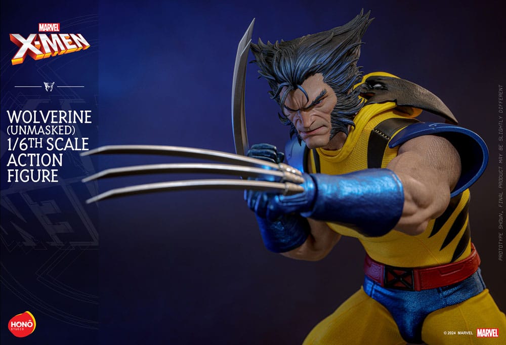 Marvel X-Men Wolverine (Unmasked) 28 cm 1/6 Action Figure