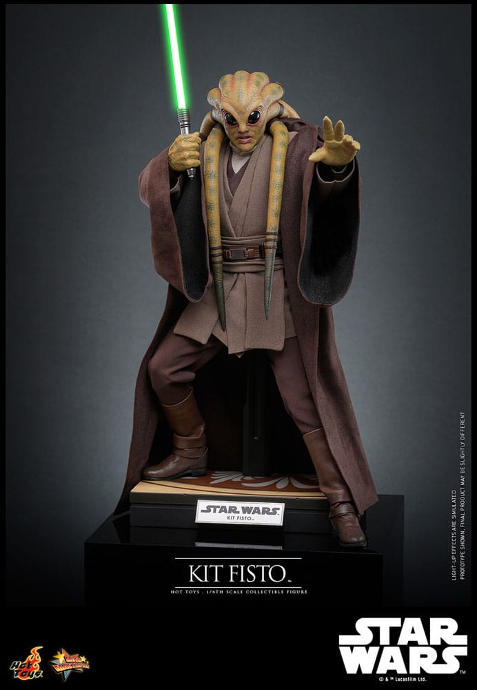 Star Wars Movie Masterpiece Kit Fisto 32 cm 1/6 Action Figure