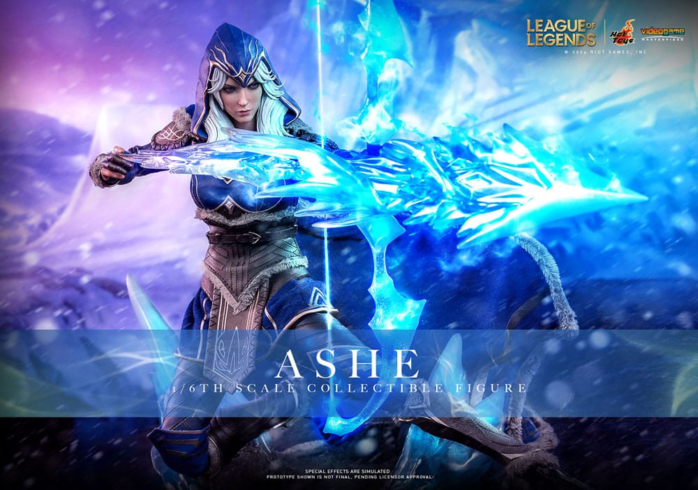 League of Legends Ashe 28cm 1/6 Scale Video Game Masterpiece Action Figure