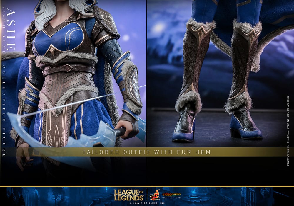 League of Legends Ashe 28cm 1/6 Scale Video Game Masterpiece Action Figure