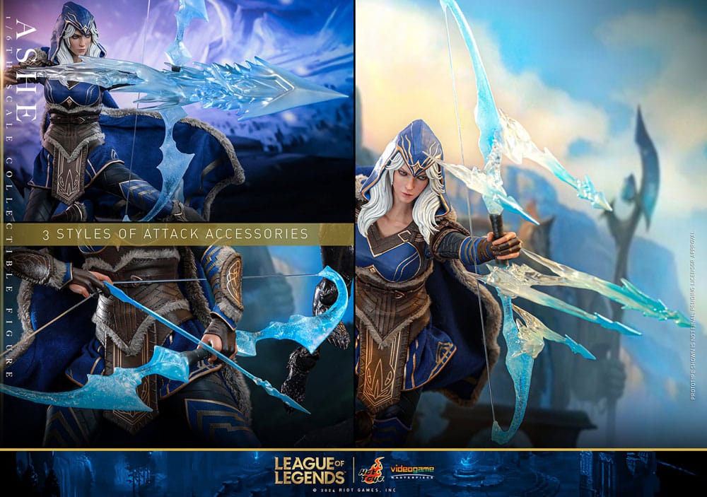 League of Legends Ashe 28cm 1/6 Scale Video Game Masterpiece Action Figure