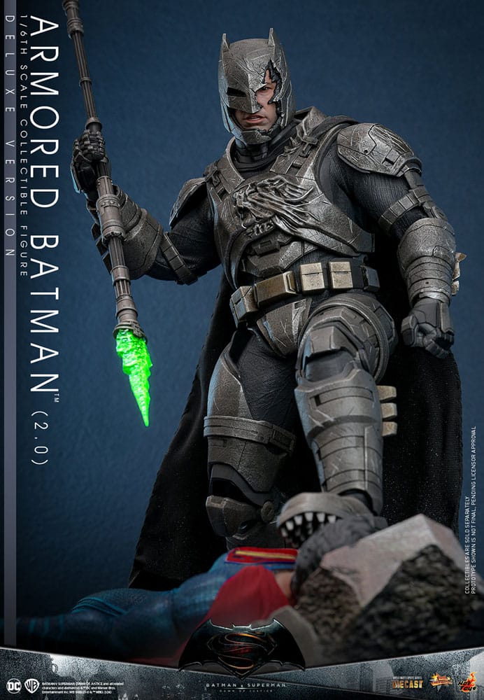 Batman v Superman: Dawn of Justice Movie Masterpiece Armored Batman 2.0 (Deluxe Version) 33 cm 1/6  Action Figure