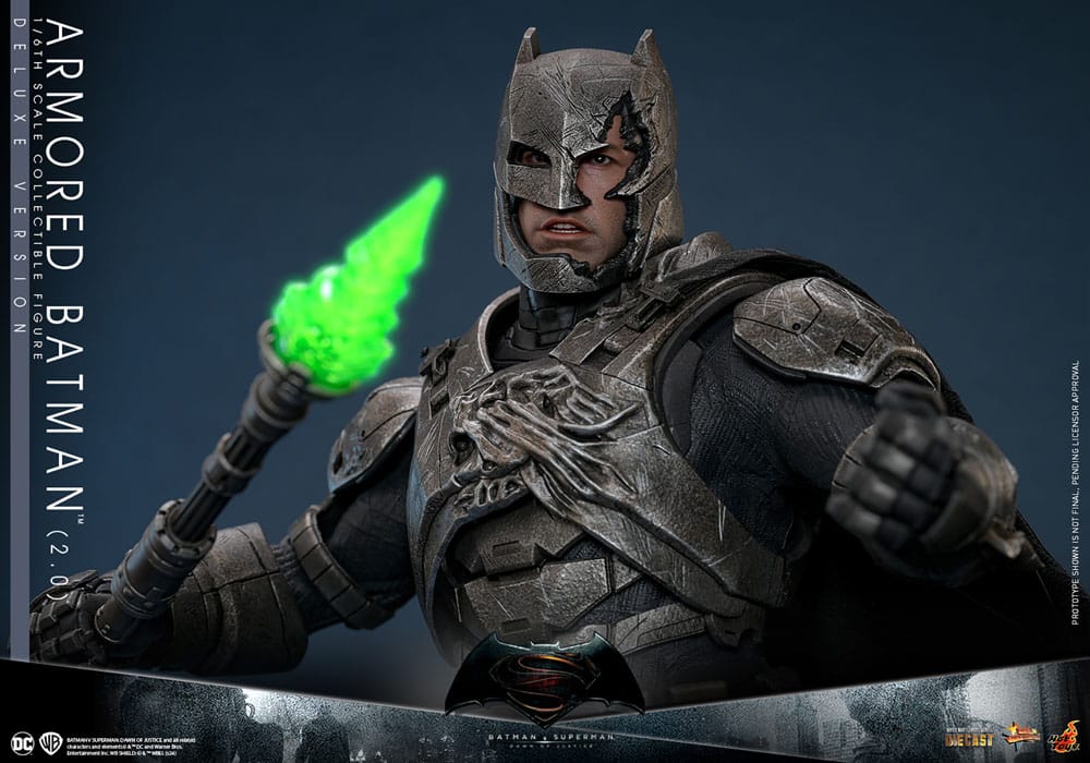 Batman v Superman: Dawn of Justice Movie Masterpiece Armored Batman 2.0 (Deluxe Version) 33 cm 1/6  Action Figure