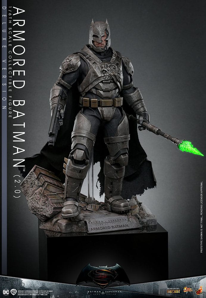 Batman v Superman: Dawn of Justice Movie Masterpiece Armored Batman 2.0 (Deluxe Version) 33 cm 1/6  Action Figure