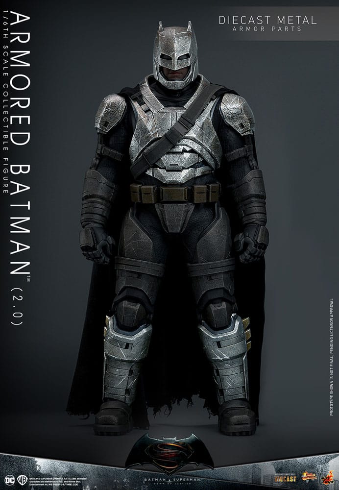 Batman v Superman: Dawn of Justice Movie Masterpiece Armored Batman 2.0  1/6 33 cm Action Figure