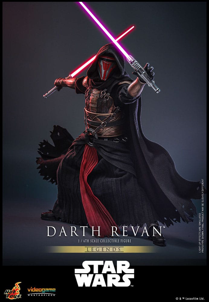 Star Wars Legends Darth Revan 31 cm 1/6 Videogame Masterpiece Action F ...