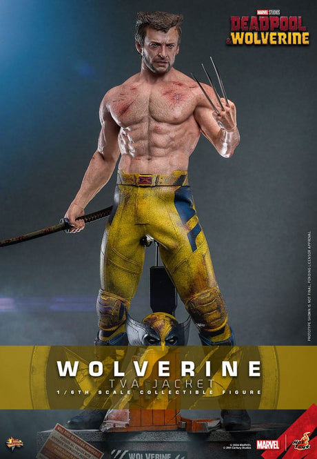 Deadpool & Wolverine Movie Masterpiece Wolverine (TVA Jacket Version) 31 cm 1/6 Action Figure