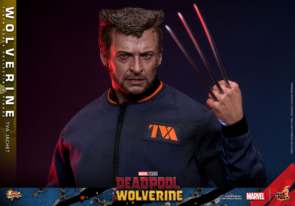 Deadpool & Wolverine Movie Masterpiece Wolverine (TVA Jacket Version) 31 cm 1/6 Action Figure