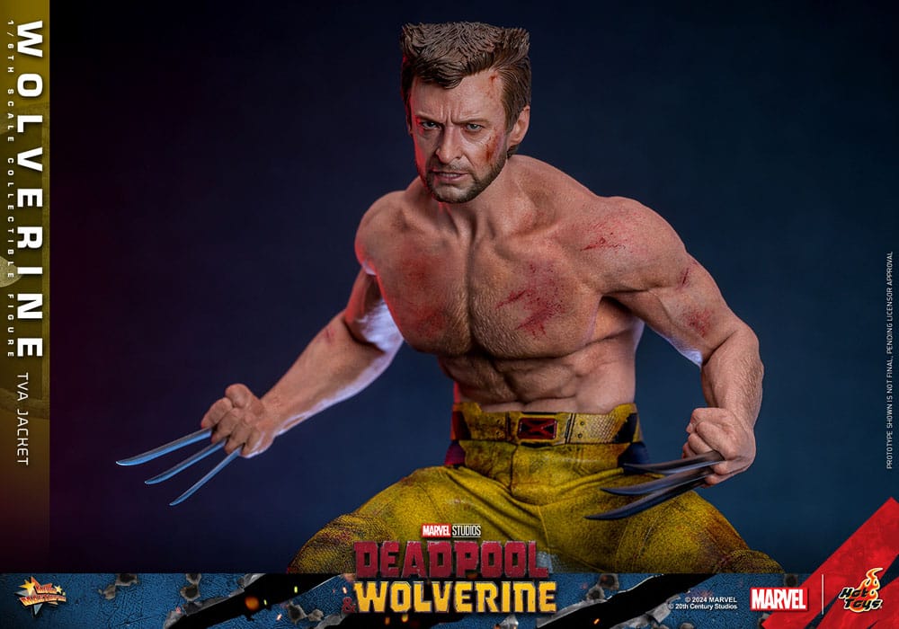 Deadpool & Wolverine Movie Masterpiece Wolverine (TVA Jacket Version) 31 cm 1/6 Action Figure