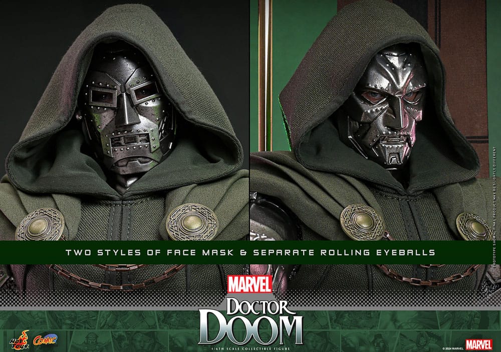 Marvel Comic Doctor Doom 33 cm 1/6 Masterpiece Action Figure