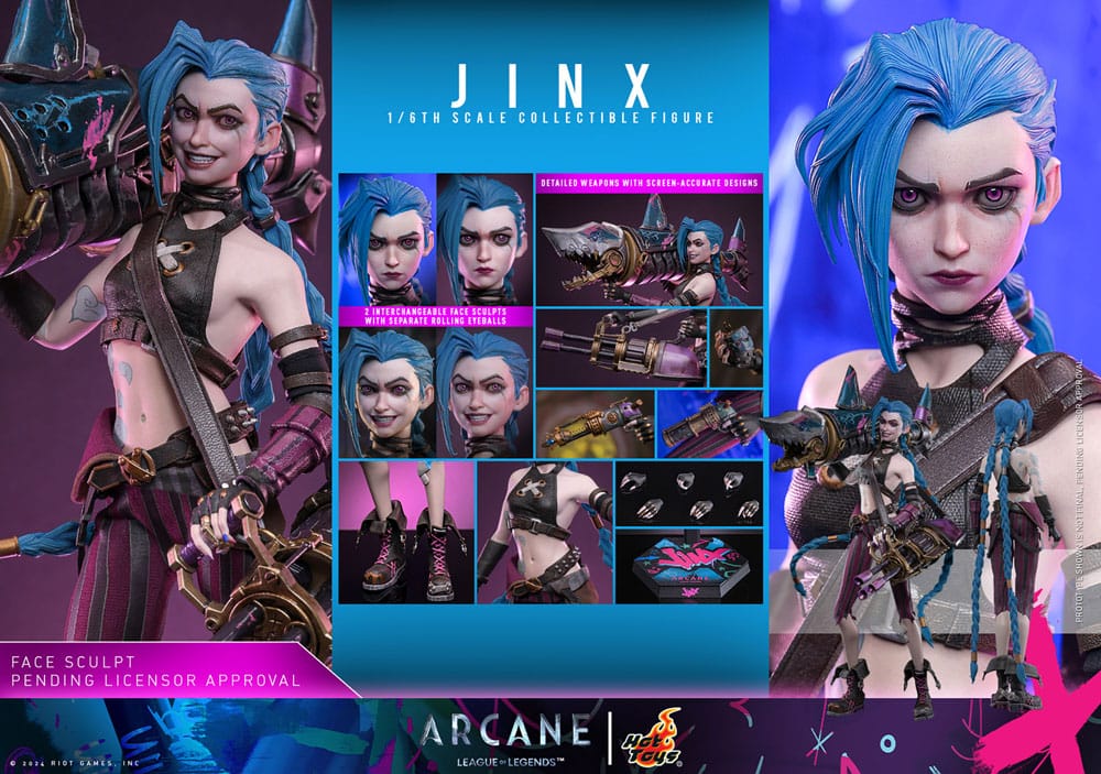 Arcane Jinx 27 cm 1/6 Action Figure