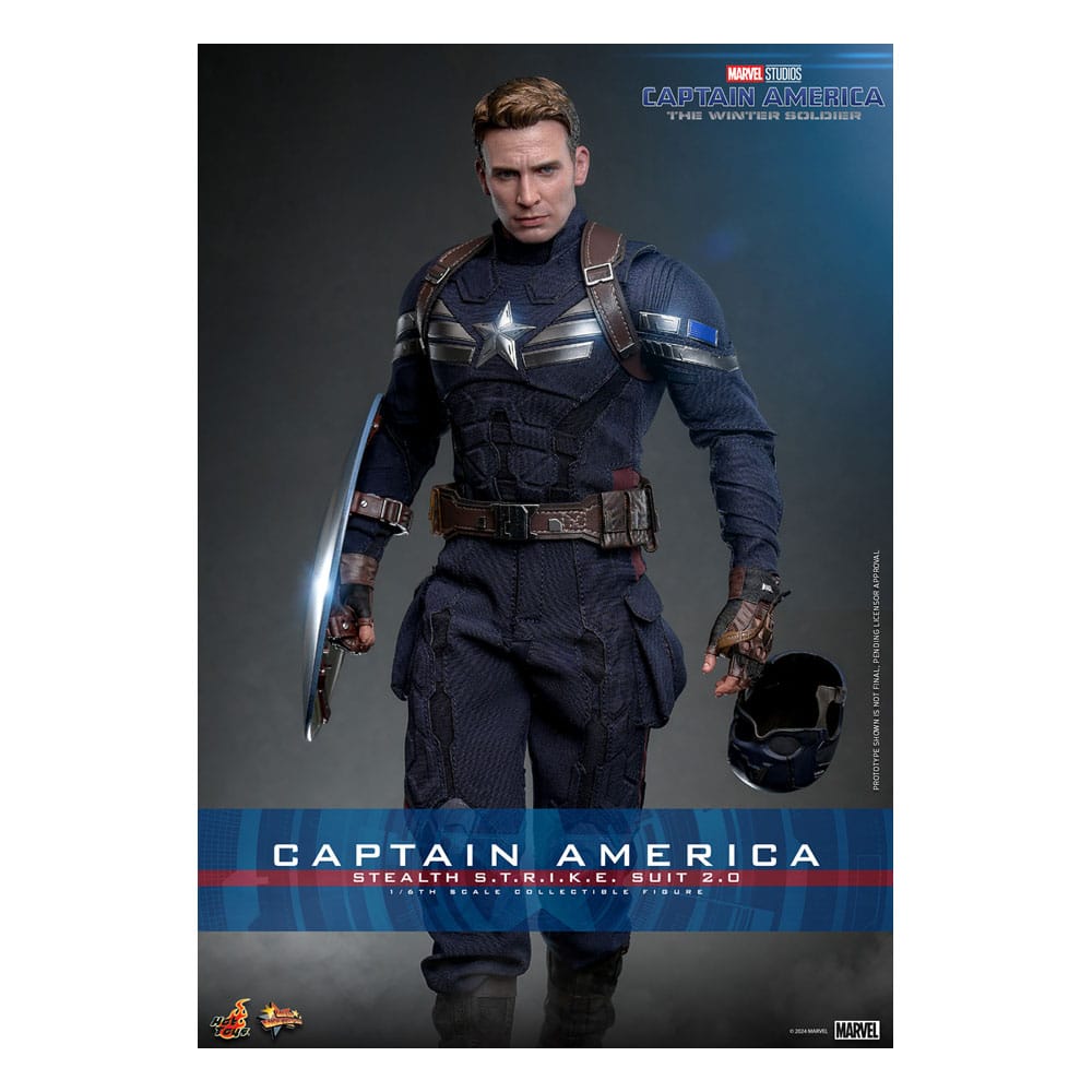 Captain America The Winter Soldier Movie Masterpiece (Stealth S.T.R.I.K.E. Suit) 2.0 31 cm 1/6 Action Figure