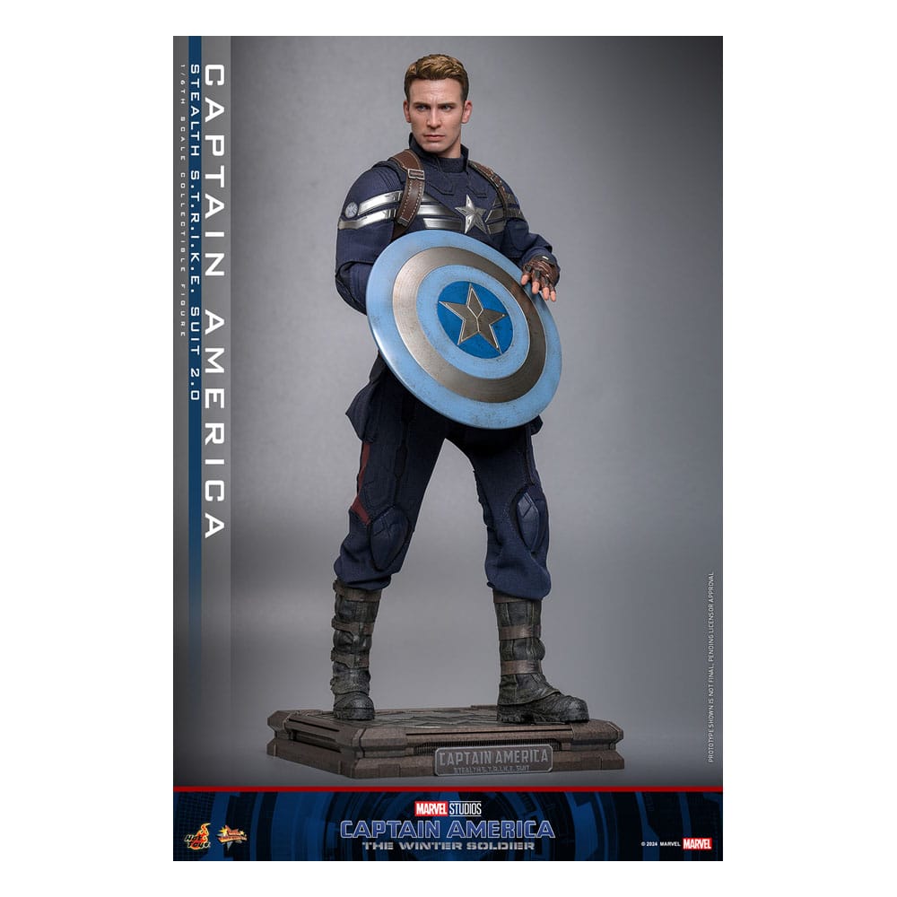 Captain America The Winter Soldier Movie Masterpiece (Stealth S.T.R.I.K.E. Suit) 2.0 31 cm 1/6 Action Figure