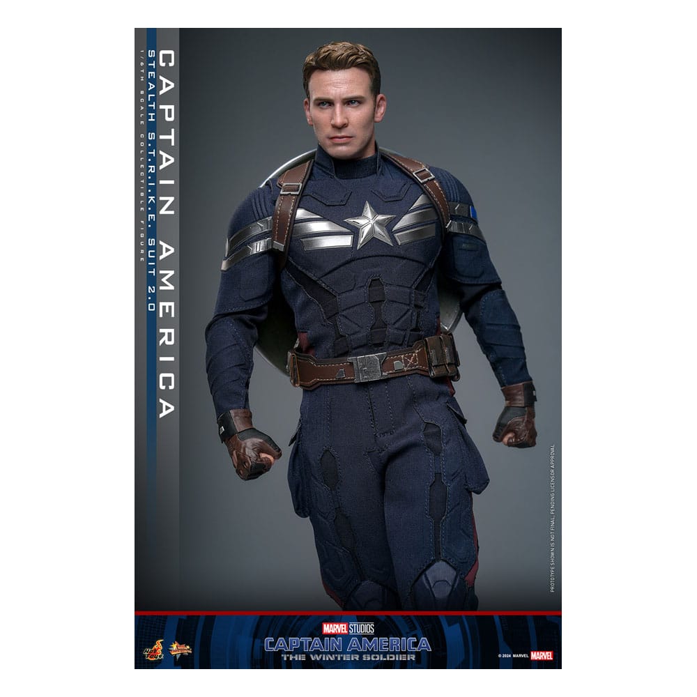 Captain America The Winter Soldier Movie Masterpiece (Stealth S.T.R.I.K.E. Suit) 2.0 31 cm 1/6 Action Figure