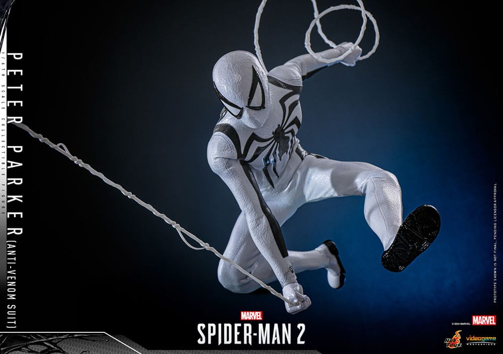 Spider-Man 2 Video Game Peter Parker (Anti-Venom Suit) 30 cm 1/6 Masterpiece Action Figure