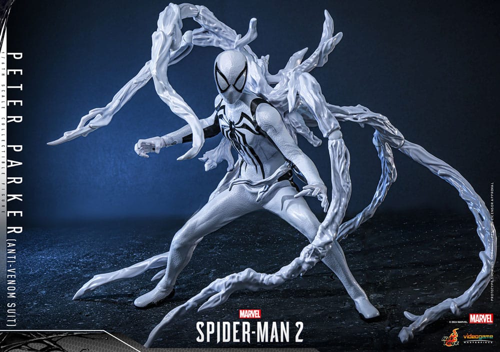 Spider-Man 2 Video Game Peter Parker (Anti-Venom Suit) 30 cm 1/6 Masterpiece Action Figure