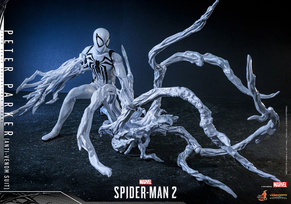 Spider-Man 2 Video Game Peter Parker (Anti-Venom Suit) 30 cm 1/6 Masterpiece Action Figure